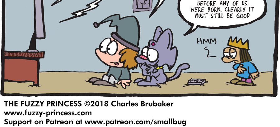 The Fuzzy Princess - Episode 275, Page 1: 2018-06-20-Long Runners